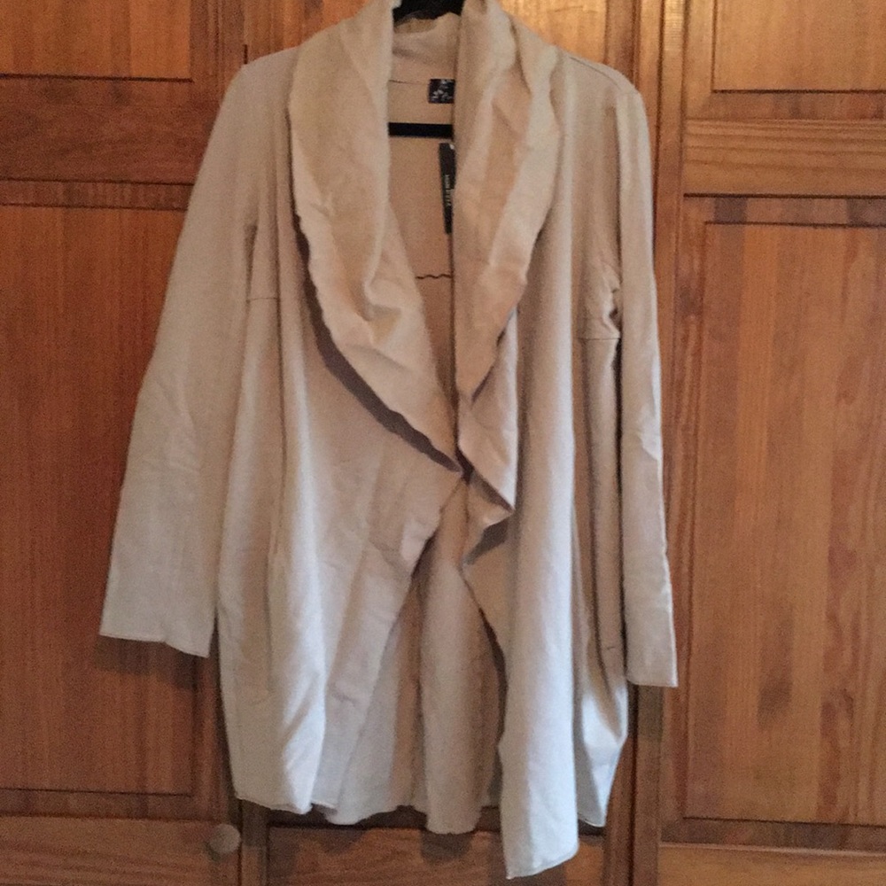 Khaki colored coat